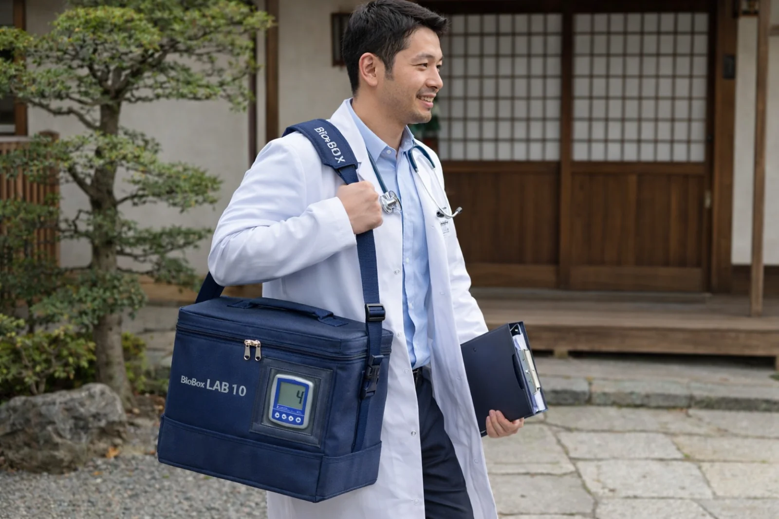 在宅輸血での BioBox LAB 運用シーン - 訪問医療向け定温輸送